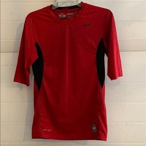 Young men’s compression 3/4 sleeve shirt